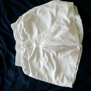 Athletic Works Walmart white basketball/workout shorts
